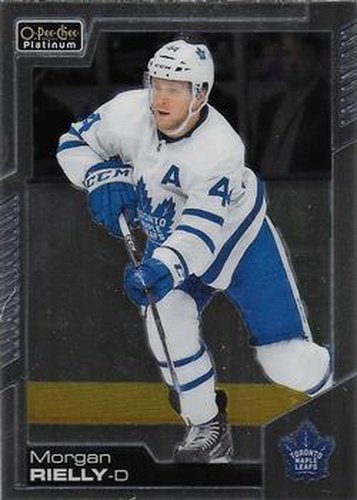 #42 Morgan Rielly - Toronto Maple Leafs - 2020-21 O-Pee-Chee Platinum Hockey