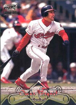 #42 Omar Vizquel - Cleveland Indians - 1998 Pacific Paramount Baseball