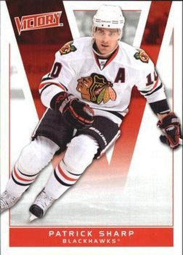#42 Patrick Sharp - Chicago Blackhawks - 2010-11 Upper Deck Victory Hockey