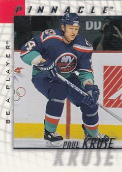 #42 Paul Kruse - New York Islanders - 1997-98 Pinnacle Be a Player Hockey