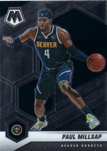 #42 Paul Millsap - Denver Nuggets - 2020-21 Panini Mosaic Basketball