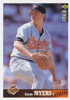 #42 Randy Myers - Baltimore Orioles - 1997 Collector's Choice Baseball