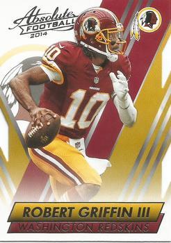 #42 Robert Griffin III - Washington Redskins - 2014 Panini Absolute - Retail Football
