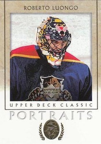 #42 Roberto Luongo - Florida Panthers - 2002-03 Upper Deck Classic Portraits Hockey