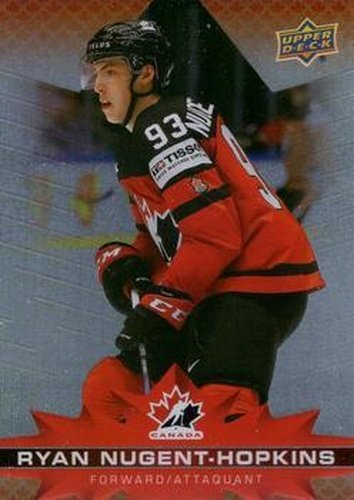 #42 Ryan Nugent-Hopkins - Canada - 2021-22 Upper Deck Tim Hortons Team Canada Hockey