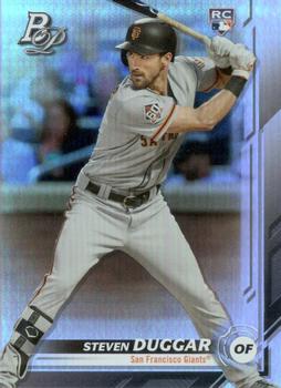 #42 Steven Duggar - San Francisco Giants - 2019 Bowman Platinum Baseball