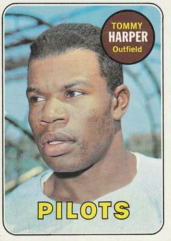 #42 Tommy Harper - Seattle Pilots - 1969 Topps Baseball