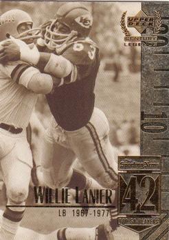 #42 Willie Lanier - Kansas City Chiefs - 1999 Upper Deck Century Legends Football