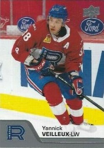 #42 Yannick Veilleux - Laval Rocket - 2020-21 Upper Deck AHL Hockey