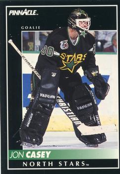 #42 Jon Casey - Minnesota North Stars - 1992-93 Pinnacle Canadian Hockey
