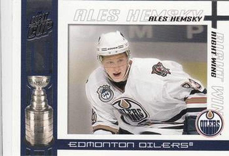 #42 Ales Hemsky - Edmonton Oilers - 2003-04 Pacific Quest for the Cup Hockey