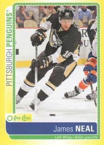 #S-JN James Neal - Pittsburgh Penguins - 2013-14 O-Pee-Chee Hockey - Stickers
