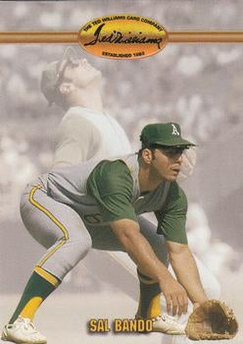 #42 Sal Bando - Oakland Athletics - 1993 Ted Williams Baseball