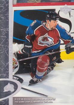 #42 Scott Young - Colorado Avalanche - 1996-97 Upper Deck Hockey