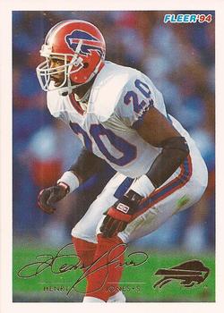 #42 Henry Jones - Buffalo Bills - 1994 Fleer Football