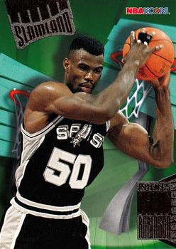 #42 David Robinson - San Antonio Spurs - 1995-96 Hoops Basketball - Slamland