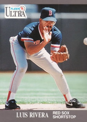#42 Luis Rivera - Boston Red Sox - 1991 Ultra Baseball