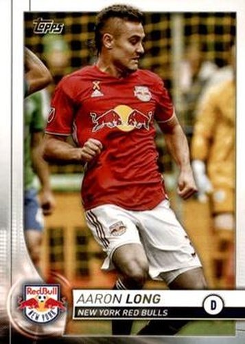 #42 Aaron Long - New York Red Bulls - 2020 Topps MLS Soccer