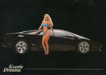 #42 Debra with Lamborghini Diablo - 1992 All Sports Marketing Exotic Dreams