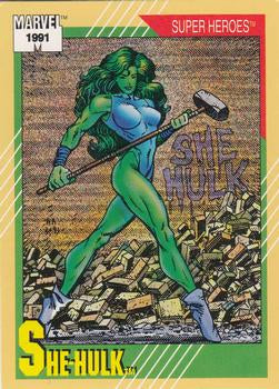 #43 She-Hulk - 1991 Impel Marvel Universe Series II