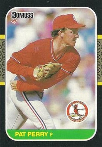 #430 Pat Perry - St. Louis Cardinals - 1987 Donruss Baseball