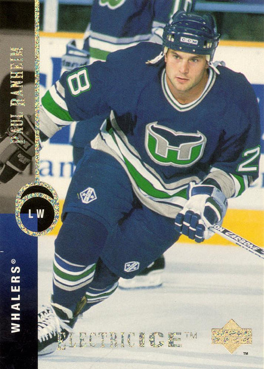 #430 Paul Ranheim - Hartford Whalers - 1994-95 Upper Deck Hockey - Electric Ice