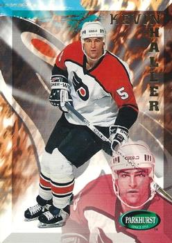 #430 Kevin Haller - Philadelphia Flyers - 1995-96 Parkhurst International Hockey