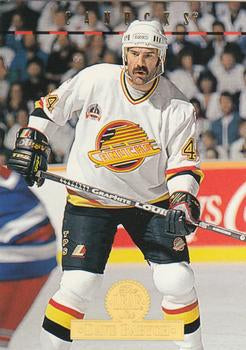 #430 Dave Babych - Vancouver Canucks - 1994-95 Leaf Hockey