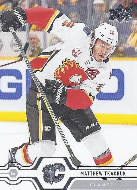 #430 Matthew Tkachuk - Calgary Flames - 2019-20 Upper Deck Hockey