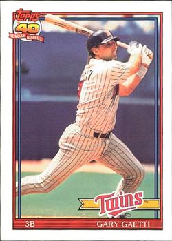 #430 Gary Gaetti - Minnesota Twins - 1991 O-Pee-Chee Baseball