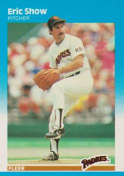 #430 Eric Show - San Diego Padres - 1987 Fleer Baseball