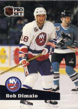 #430 Rob DiMaio - 1991-92 Pro Set Hockey