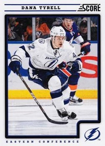 #430 Dana Tyrell - Tampa Bay Lightning - 2012-13 Score Hockey