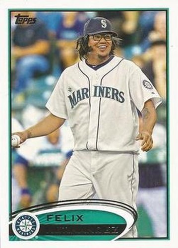 #430 Felix Hernandez - Seattle Mariners - 2012 Topps Baseball