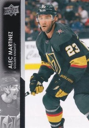 #430 Alec Martinez - Vegas Golden Knights - 2021-22 Upper Deck Hockey