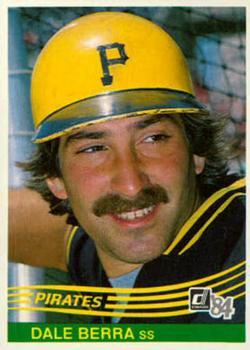 #430 Dale Berra - Pittsburgh Pirates - 1984 Donruss Baseball
