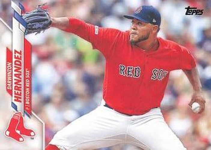 #430 Darwinzon Hernandez - Boston Red Sox - 2020 Topps Baseball