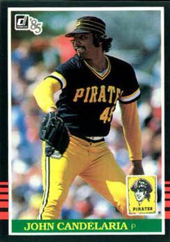 #430 John Candelaria - Pittsburgh Pirates - 1985 Donruss Baseball