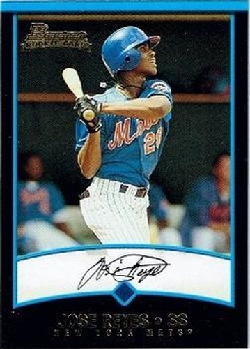 #430 Jose Reyes - New York Mets - 2001 Bowman Baseball