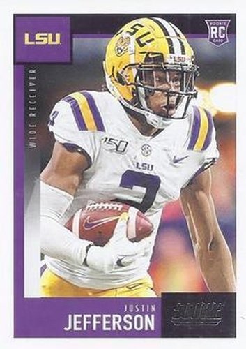 #430 Justin Jefferson - LSU Tigers - 2020 Score Football
