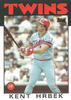 #430 Kent Hrbek - Minnesota Twins - 1986 Topps Baseball