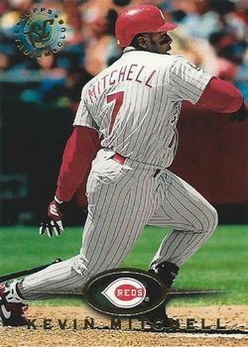 #430 Kevin Mitchell - Cincinnati Reds - 1995 Stadium Club Baseball