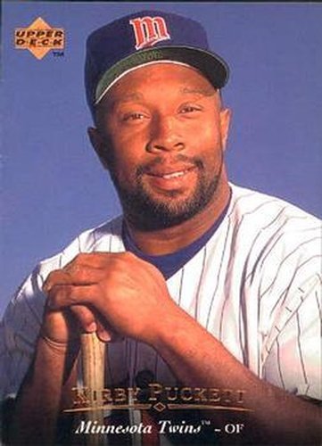 #430 Kirby Puckett - Minnesota Twins - 1995 Upper Deck Baseball