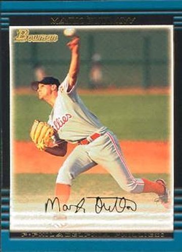 #430 Mark Outlaw - Philadelphia Phillies - 2002 Bowman Baseball