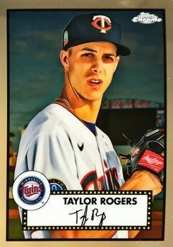 #430 Taylor Rogers - Minnesota Twins - 2021 Topps Chrome Platinum Anniversary Baseball