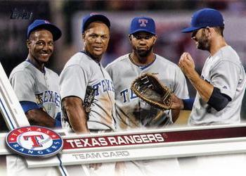 #430 Texas Rangers - Texas Rangers - 2017 Topps Baseball