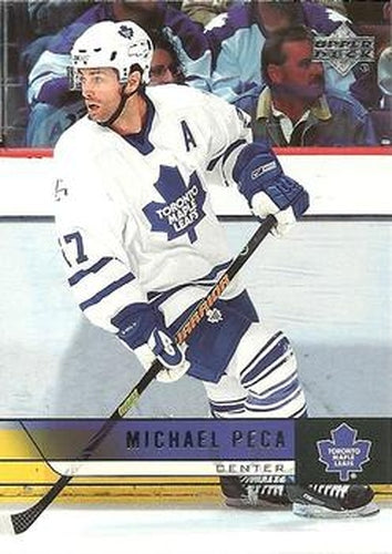 #430 Michael Peca - Toronto Maple Leafs - 2006-07 Upper Deck Hockey