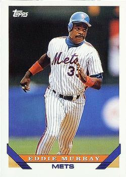 #430 Eddie Murray - New York Mets - 1993 Topps Baseball
