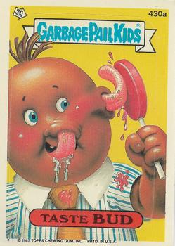 #430a Taste Bud - 1987 Topps Garbage Pail Kids Series 11