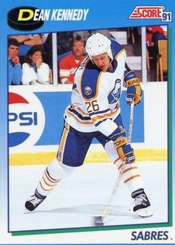 #431 Dean Kennedy - Buffalo Sabres - 1991-92 Score Canadian Hockey